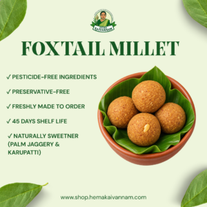 Foxtail Millet Ladoo